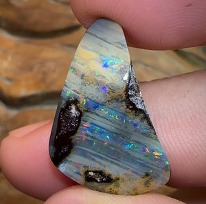 19.7cts - Solid Natural Boulder Opal - Opal Whisperers