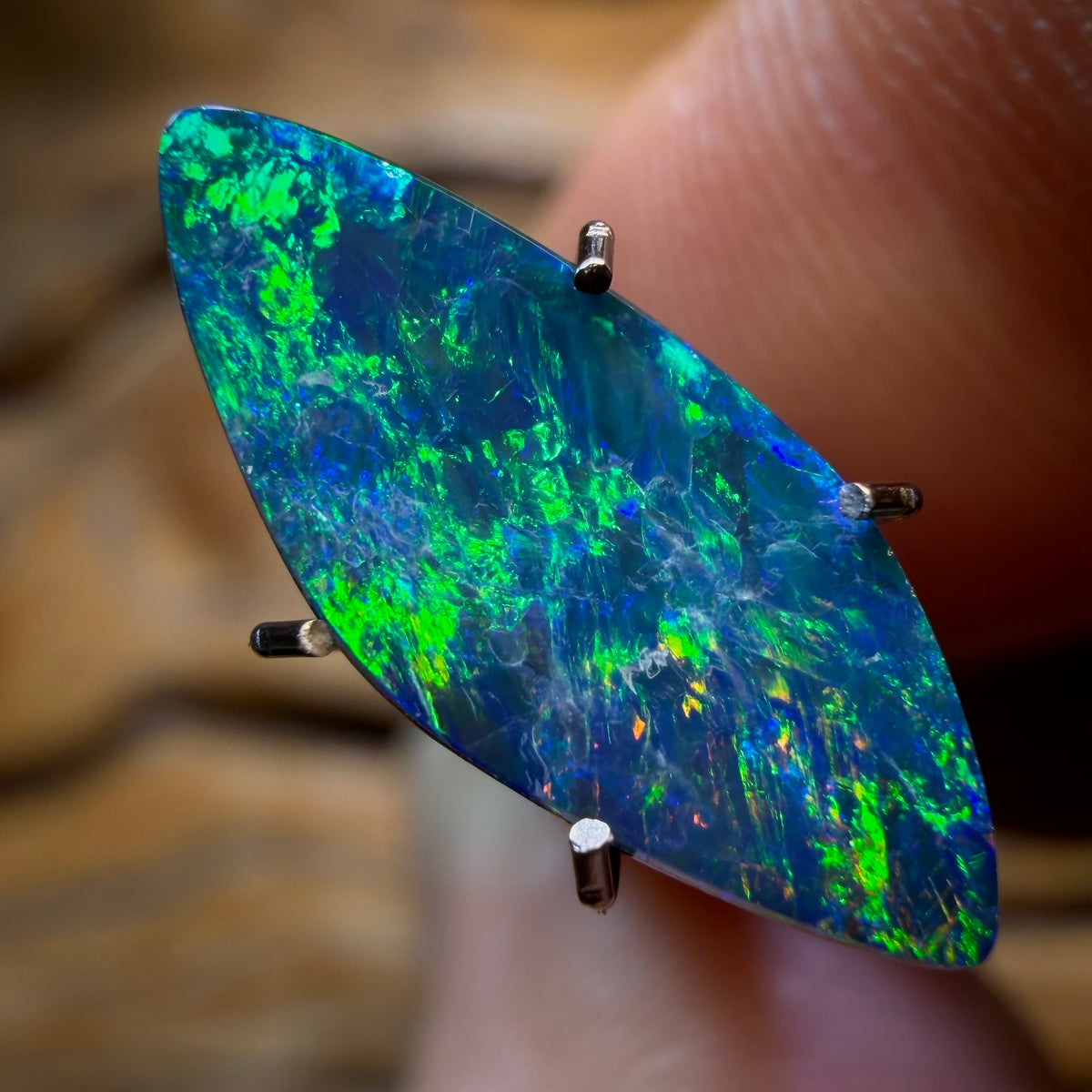 Dad Wildcard! 1.75cts - Australian Boulder Opal Doublet