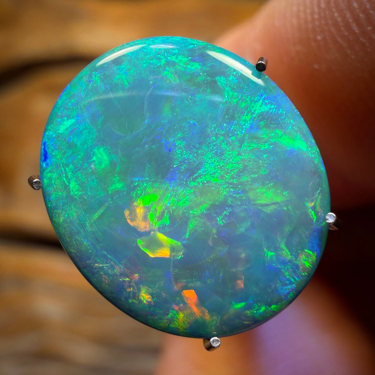 4.6cts - Lightning Ridge Opal Doublet