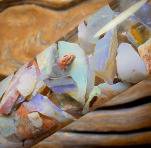 103cts - Lightning Ridge Opal Vial