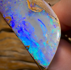 25.5cts - ‘Currents’ Top Queensland Boulder Opal from Yowah