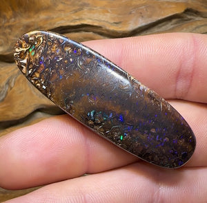 90.7cts - TRIBAL Australian Boulder Opal HALF PRICE - Opal Whisperers