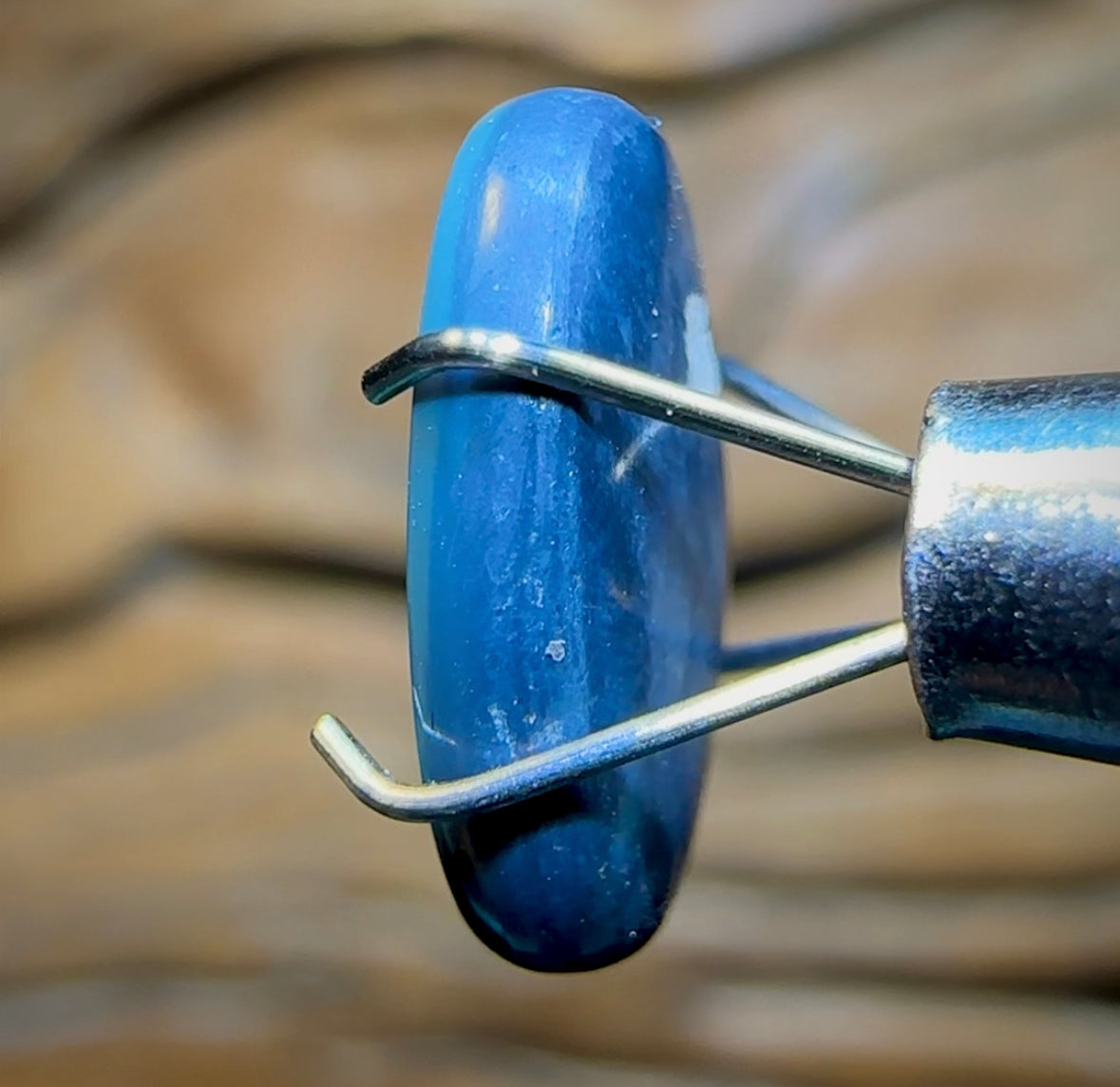 1.6cts - Australian Solid Black Opal from Lightning Ridge - Opal Whisperers