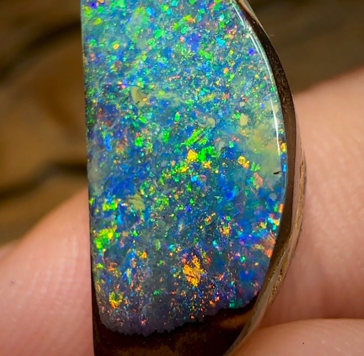 11cts - Queensland Boulder Opal from Yowah. Gem Quality - Opal Whisperers