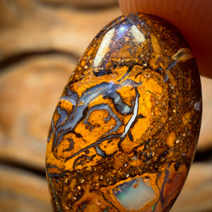 Wild Card! 11.2cts - Tribal Yowah Nut Opal. Australian Opal