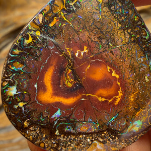 44.8cts - Electric Tribal Queensland Boulder Opal from Yowah