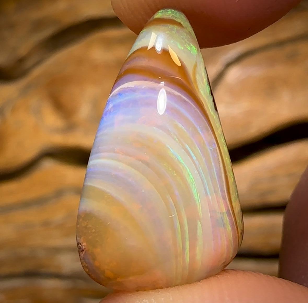 Auction Fall-Through = Your Gain! 🔥 Now More Than 50% Off RRP 🚨  “Honeycomb Rings” 8.1cts - Solid Australian Boulder Pipe Opal