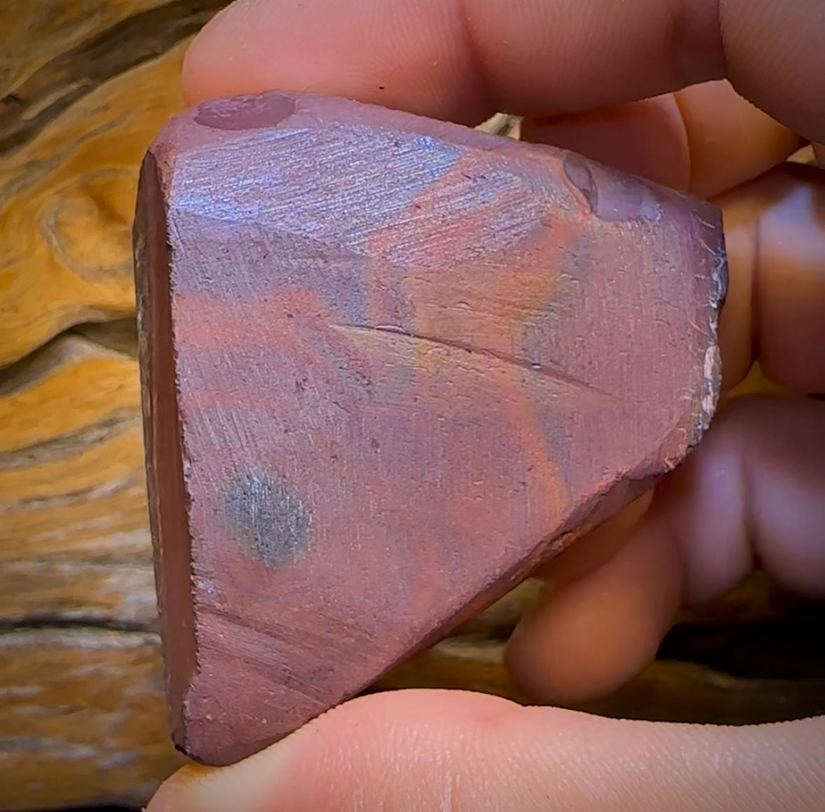 357.5cts - Electric Tribal Queensland Black Boulder Opal. Polished Specimen