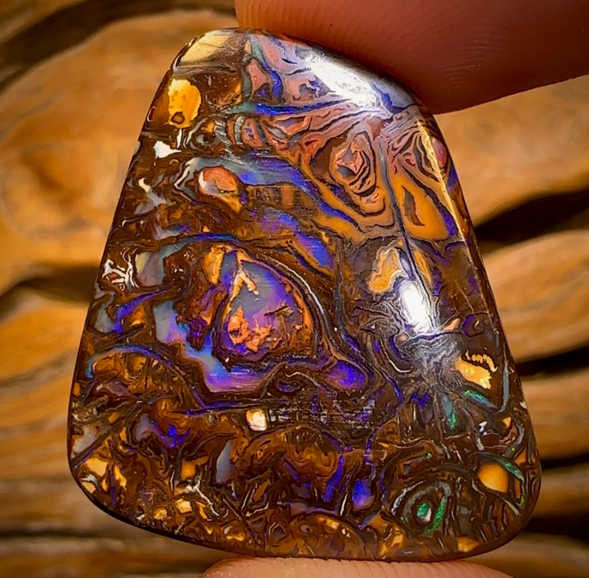 58.4cts - Tribal Australian Boulder Opal from Koroit