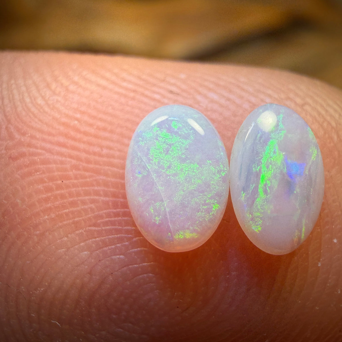 🔨 AUCTION 🔨 No Reserve 0.35cts - South Australian White Opal Set