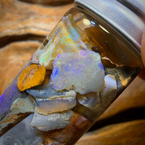 Wildcard! 63.6cts - Lightning Ridge Opal Vial