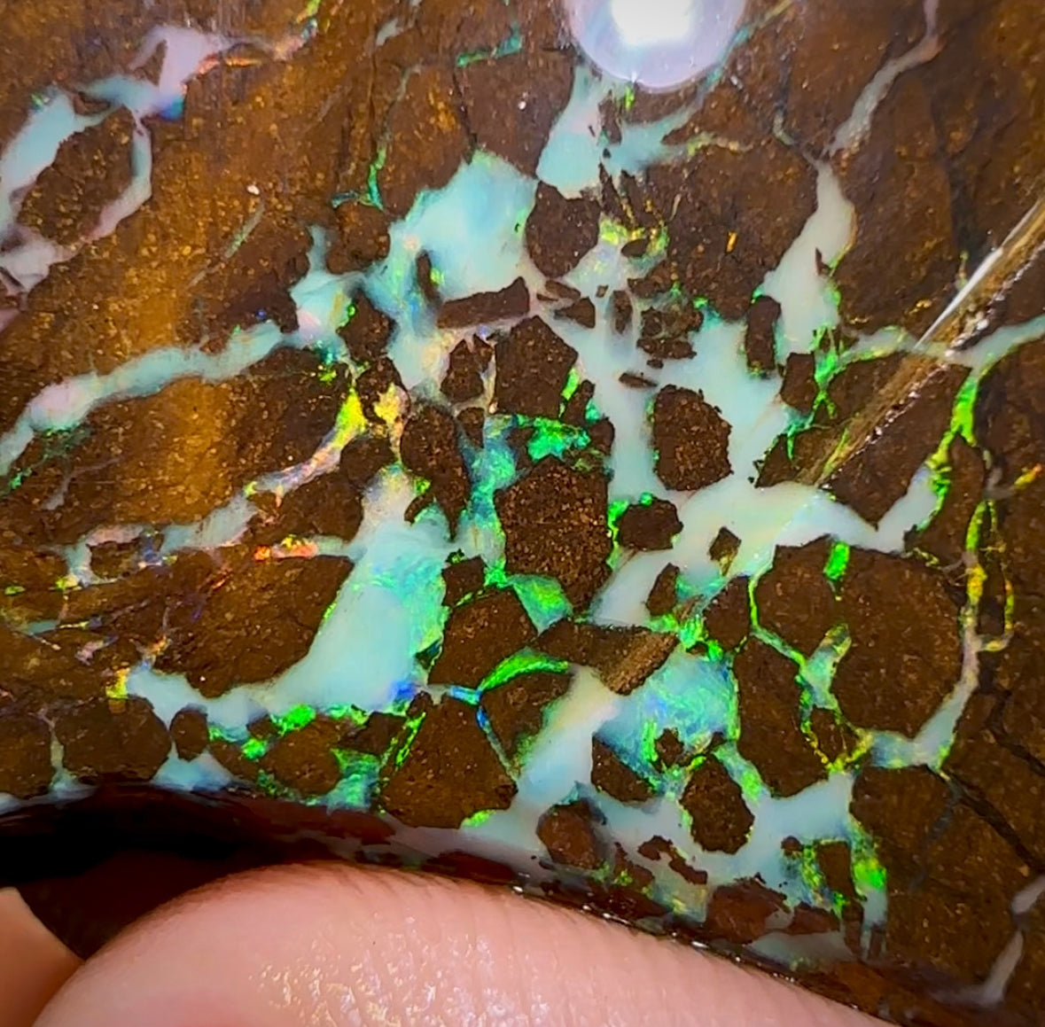 192.2cts - Australian Boulder Opal Rub - Opal Whisperers