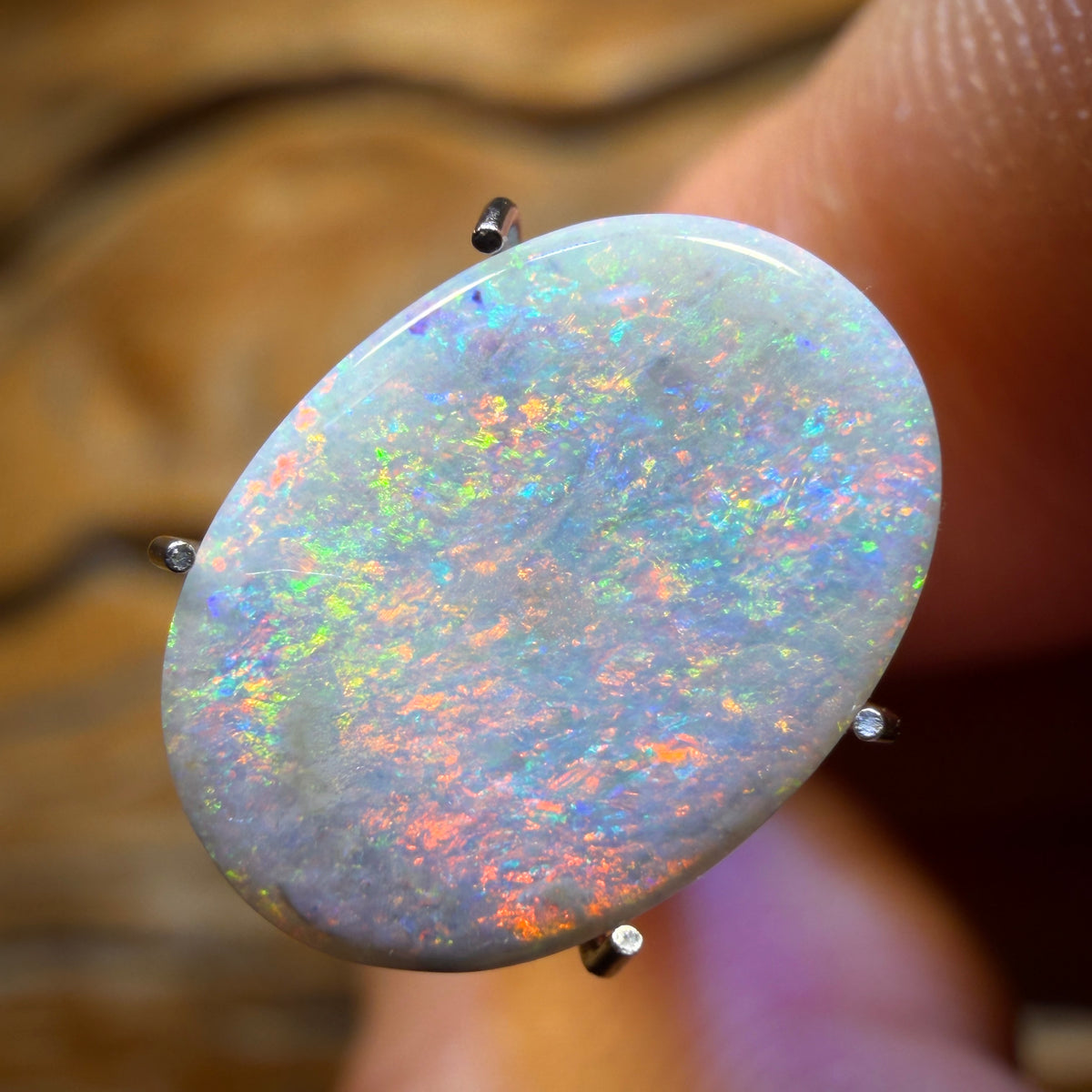 Half Price Card! 3.2cts - Dark Opal from Lightning Ridge