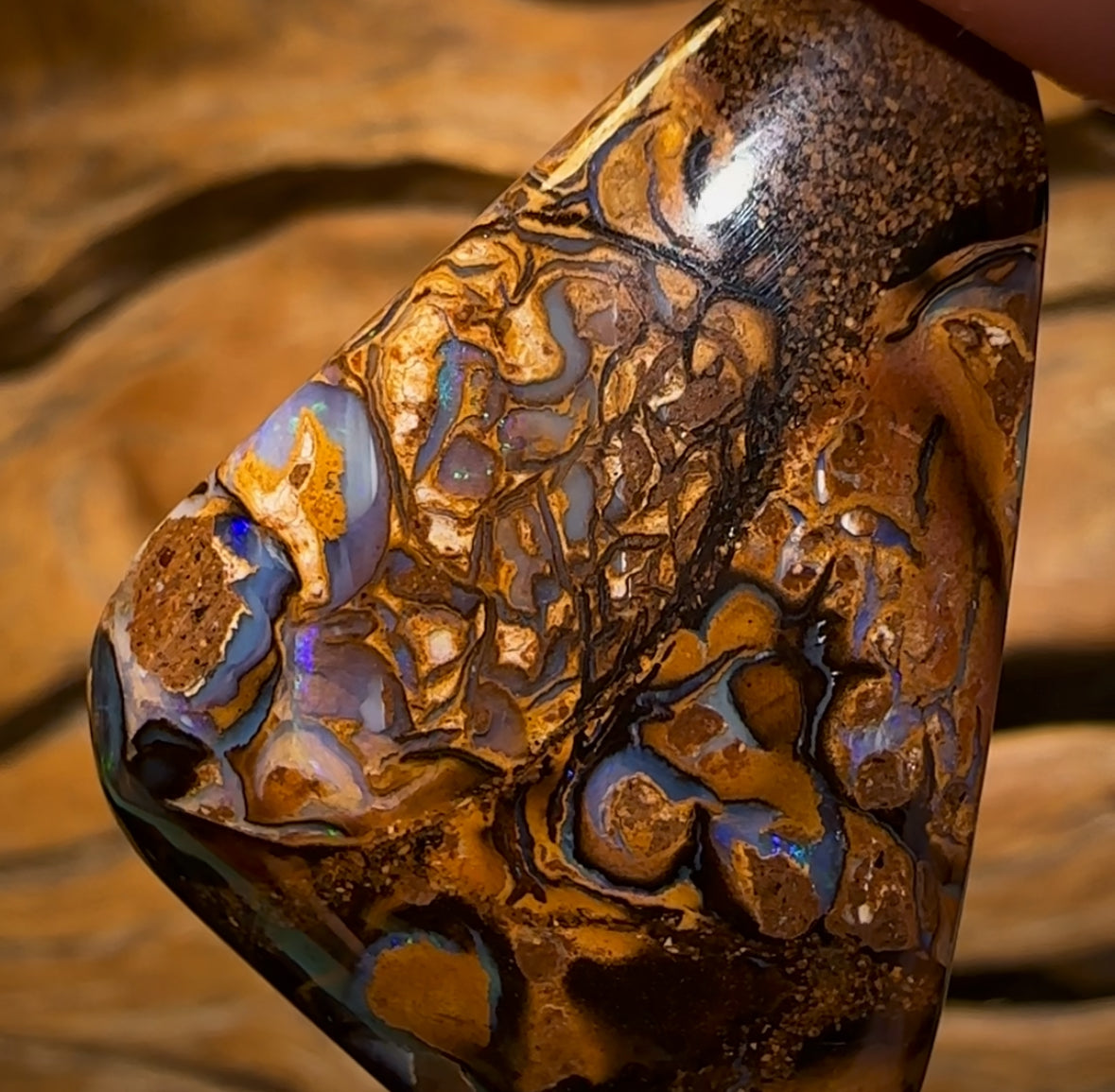 42.3cts - Queensland Boulder Opal. Yowah Tribal