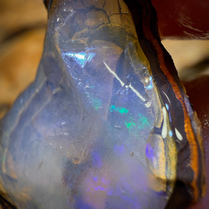 🔨 AUCTION 🔨 15.1cts - Yowah Nut Crystal Centre Opal Rough Piece