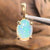 10ct Gold Solid Opal Pendants - Hand Made - Opal Whisperers