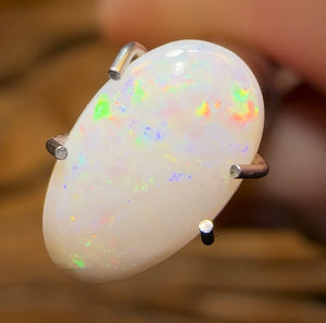 1.2cts - Coober Pedy White Australian Opal - Opal Whisperers