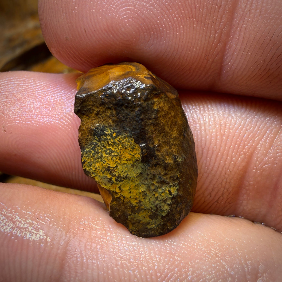 27.4cts - Yowah Nut Crystal Centre Opal Rough Half
