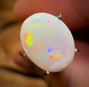 🔨 AUCTION 🔨 “Affordable Flagstone” 1.4cts - South Australian White Opal