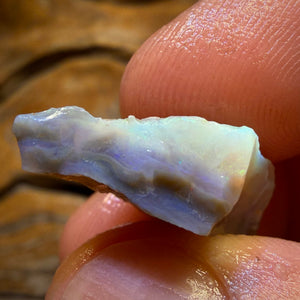 12.7cts - Lightning Ridge Dark Opal Rough Piece