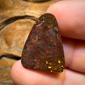 Bargain Card! 23.2cts - Top Tribal Queensland Boulder Opal from Yowah