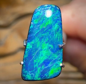 1.8cts - Lightning Ridge Black Opal Doublet