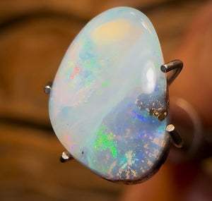 1.7cts - “Passing through the clouds” Queensland Boulder Seam Opal