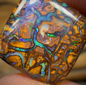 7.3cts - Tan Tribal Yowah Nut Opal. Australian Opal