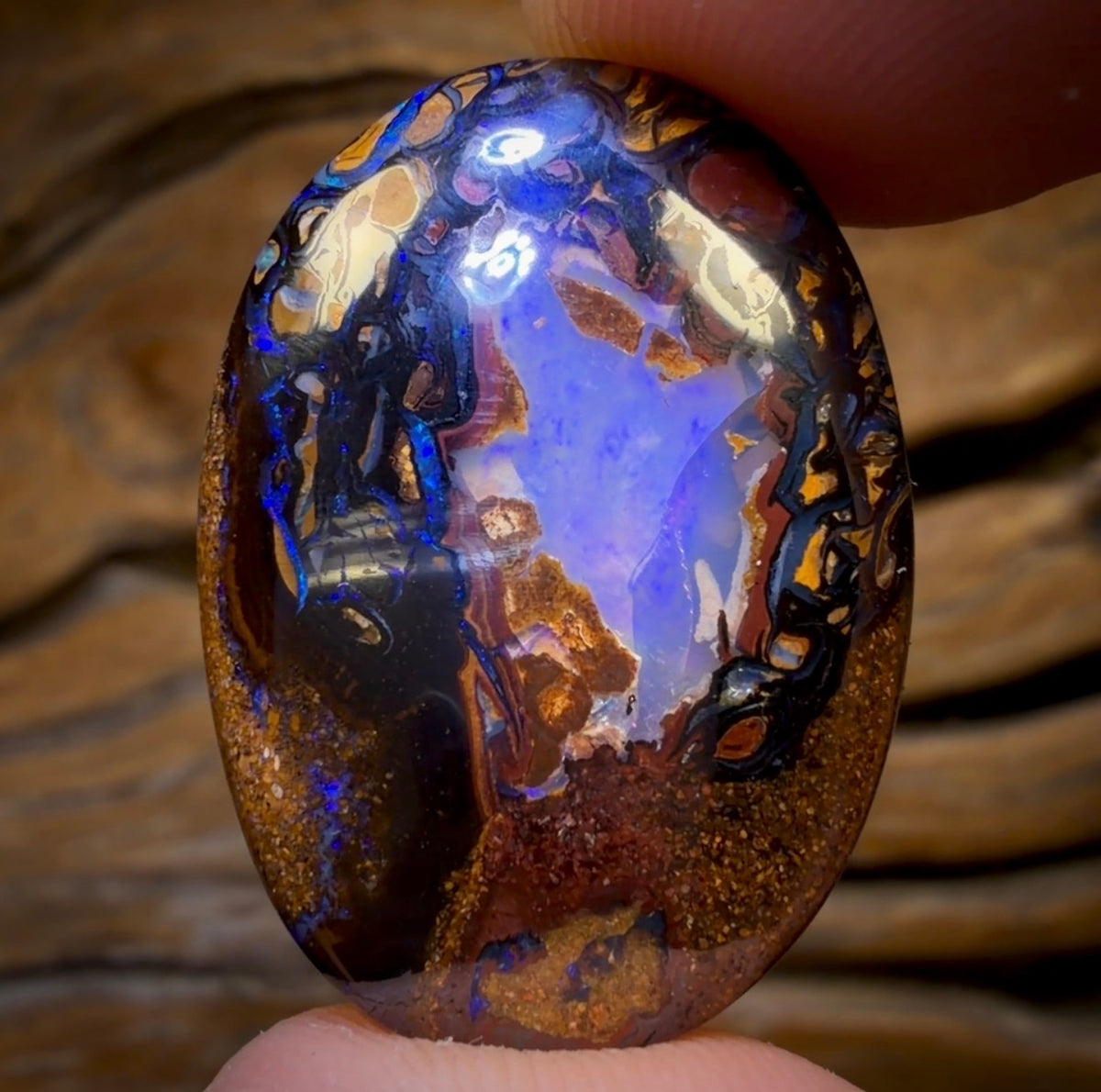 37.6cts - Yowah Nut Kernel Opal. Australian Boulder Opal