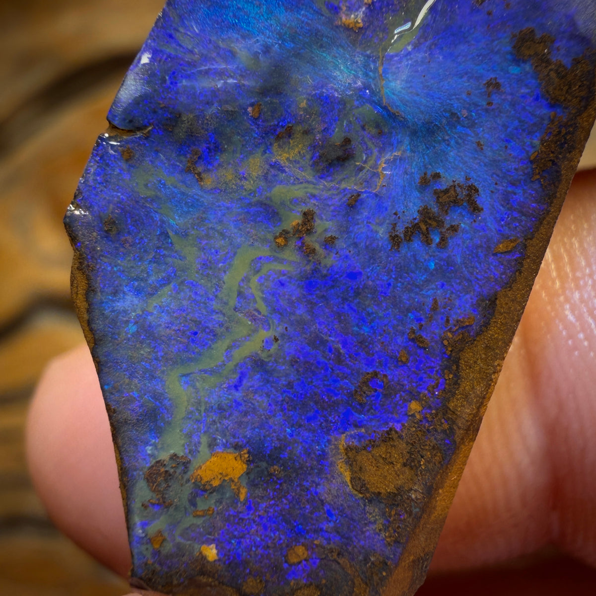 34,2 cts - Rubis d'opale de Queensland Boulder