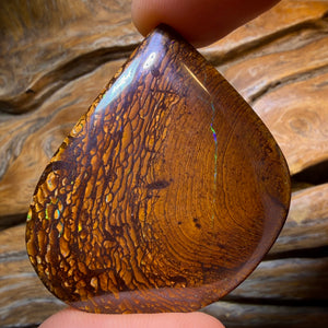 TGIF 161.3cts - Tribal Queensland Boulder Opal. Australian Opal $1/ct