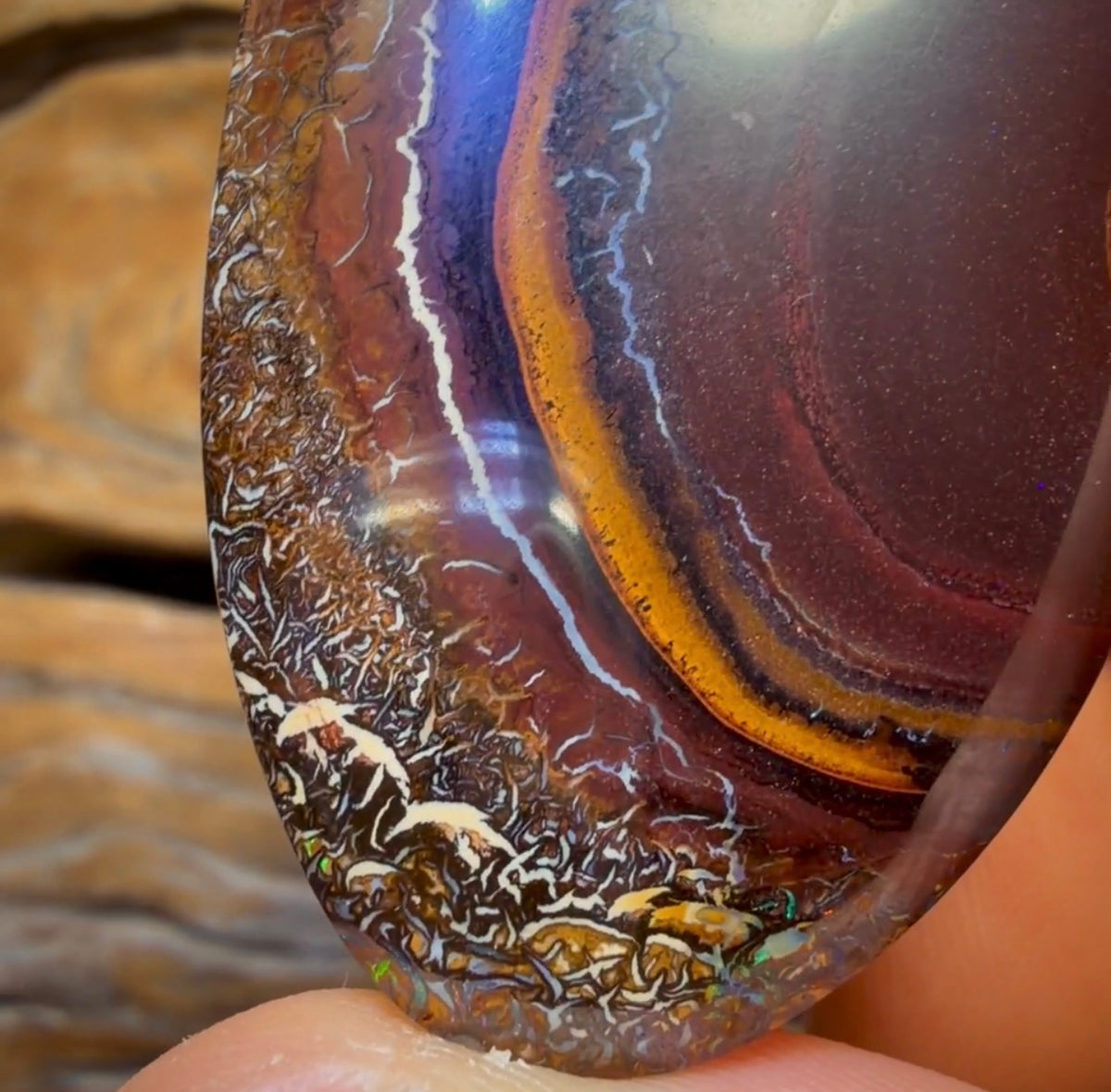 162.7cts - Tribal Yowah Nut Opal. Australian Opal Bargain $1/Ct