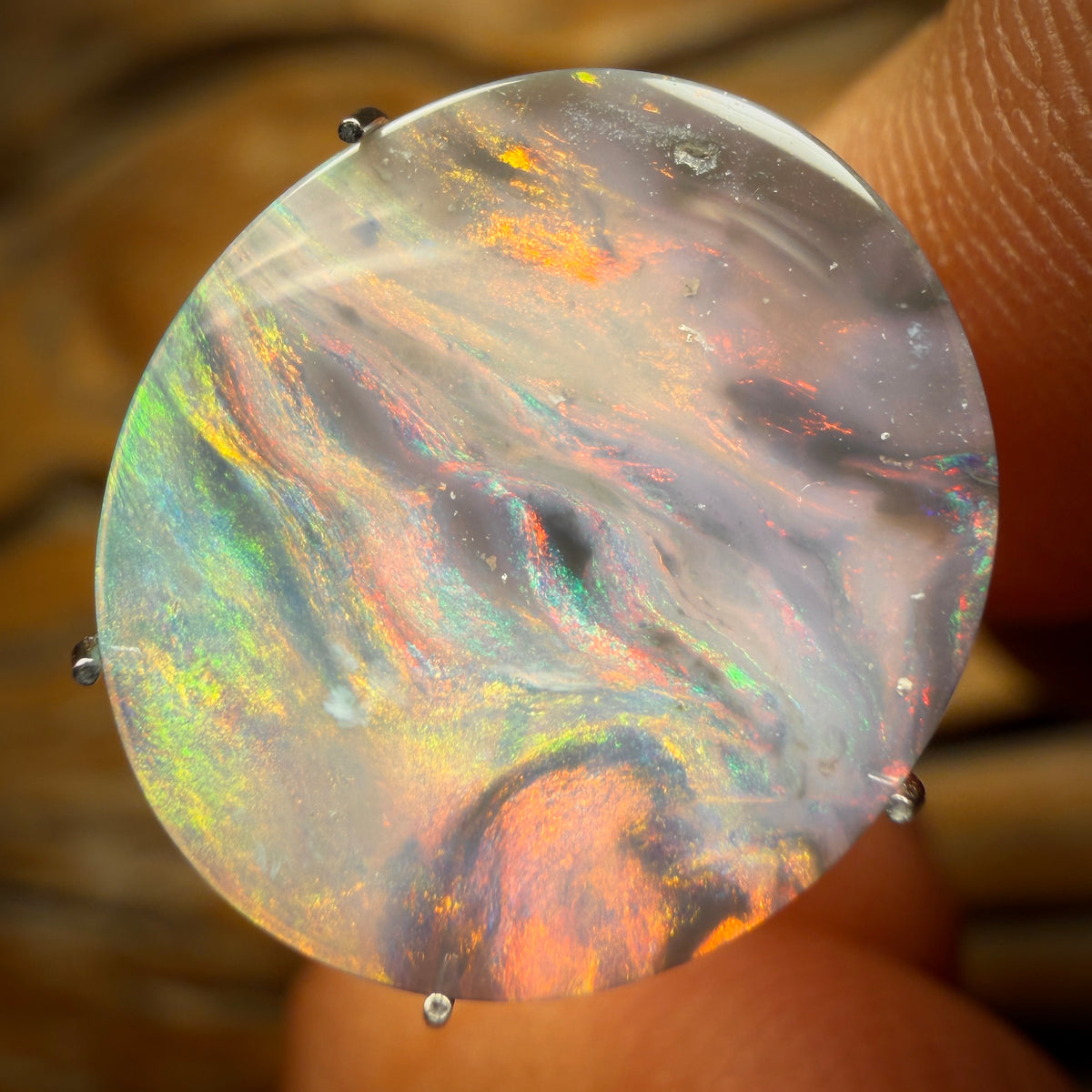 2.1cts - Super Nova Lightning Ridge Semi Black Opal