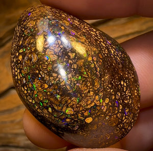 97.6cts - Large Thick Double Sided Tight Tribal Queensland Boulder Opal from Yowah