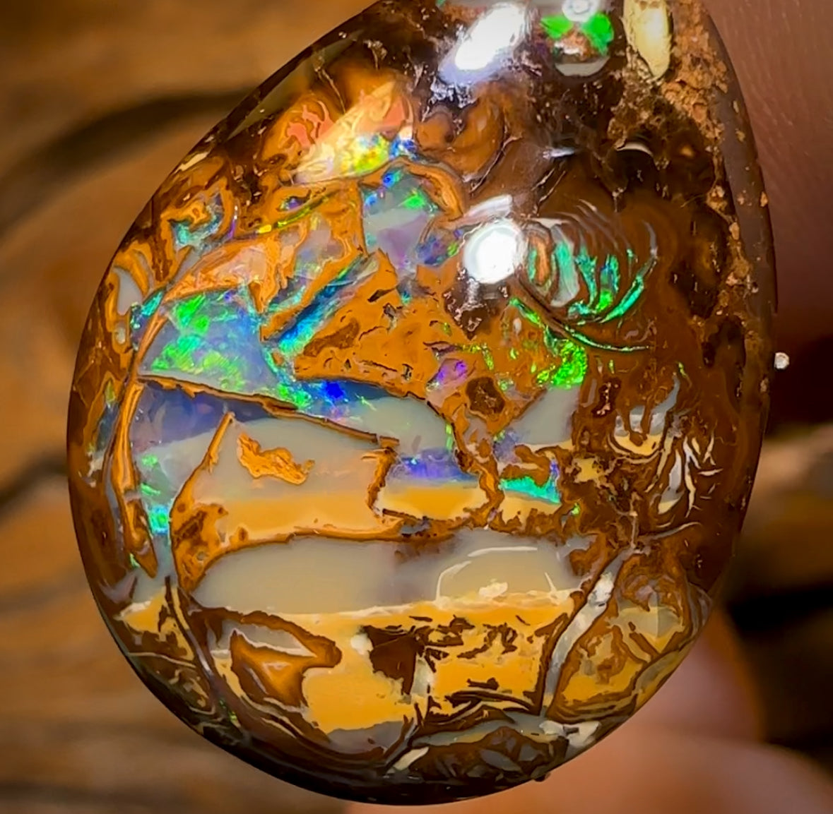 29.9cts - Yowah Nut Kernel Opal. Heritage Collection