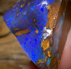 Auction Fall-Through = Your Gain! 🔥 Now More Than 50% Off RRP 🚨 55.1cts - Queensland Boulder Seam Opal Rub