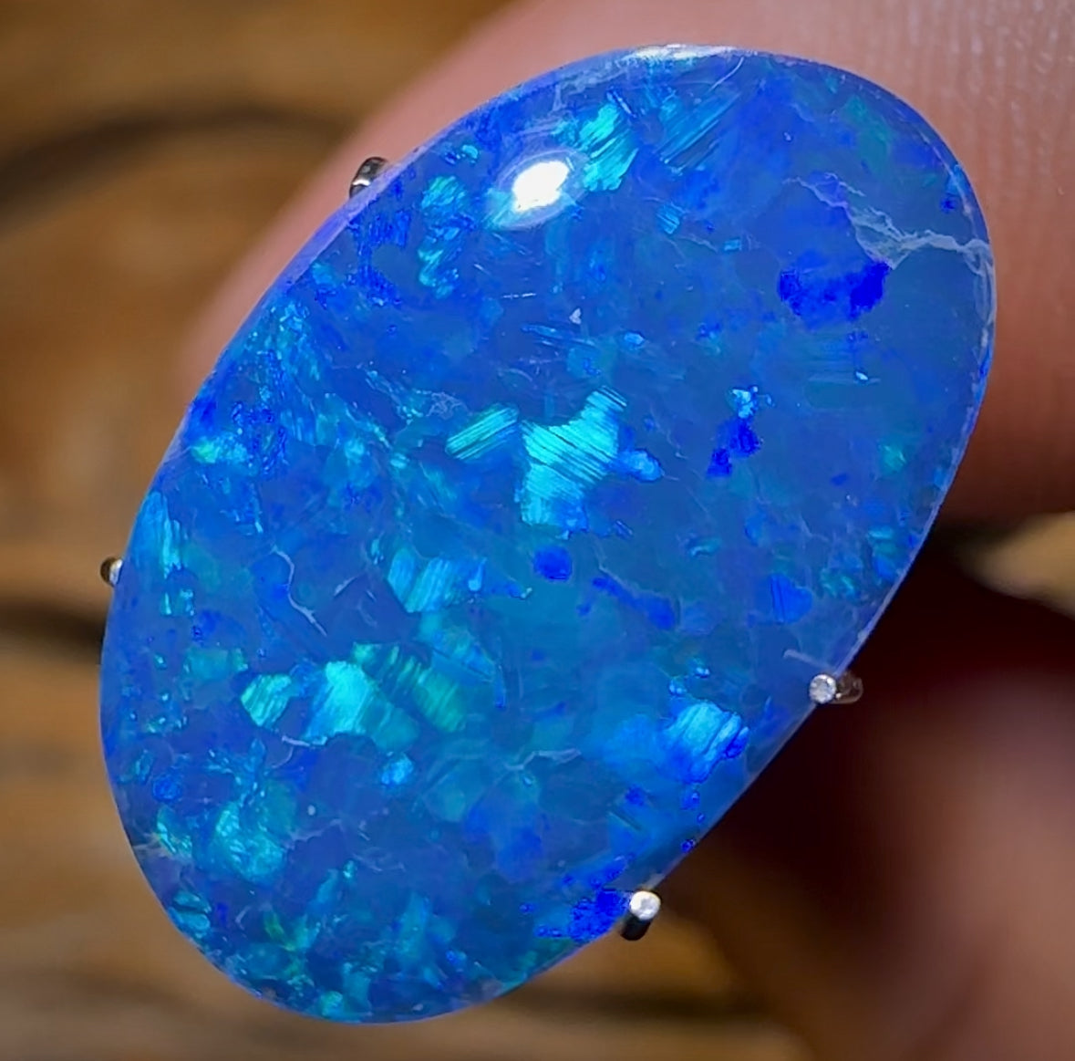 5.65cts - Large Australian Boulder Opal Doublet