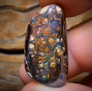 29.1cts - Tribal Yowah Nut Opal. Australian Opal
