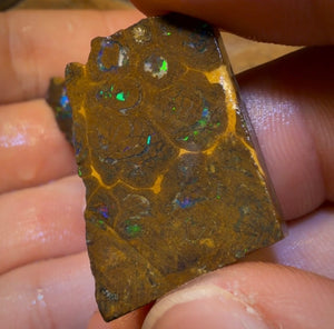 🔒Dealers Wildcard! 74.1cts - 3x Australian Boulder Opal Rough Parcel