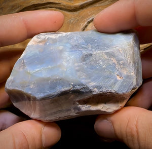 1076cts - HUGE Lightning Ridge Black Potch Opal Rough Piece Less than $0.20c/Ct