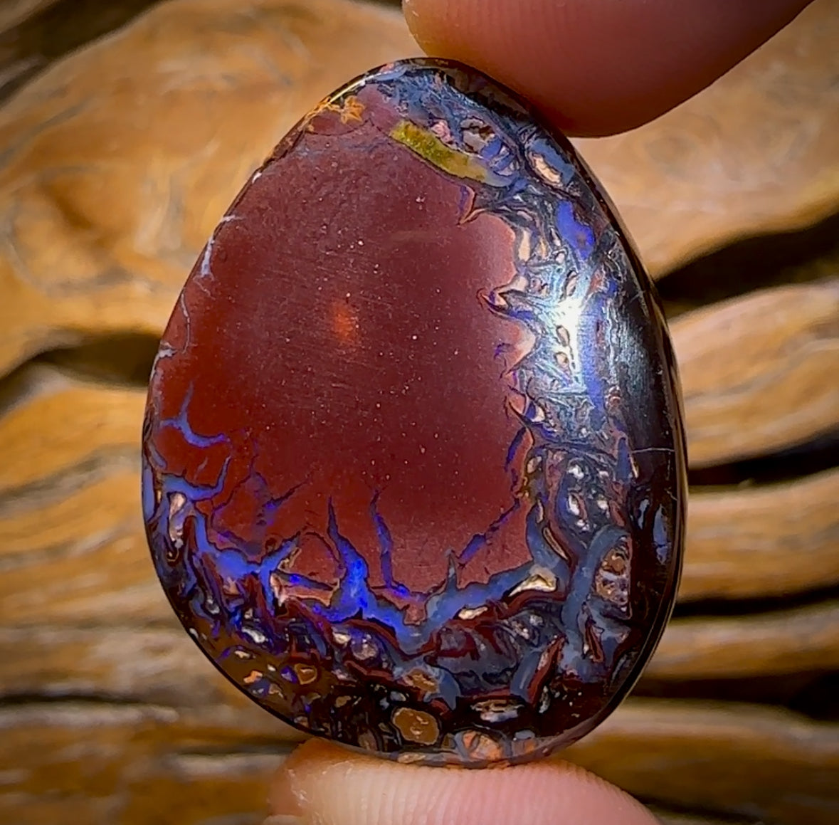 68.4cts - Tribal Pair 1 Queensland Boulder Opal. Australian Opal