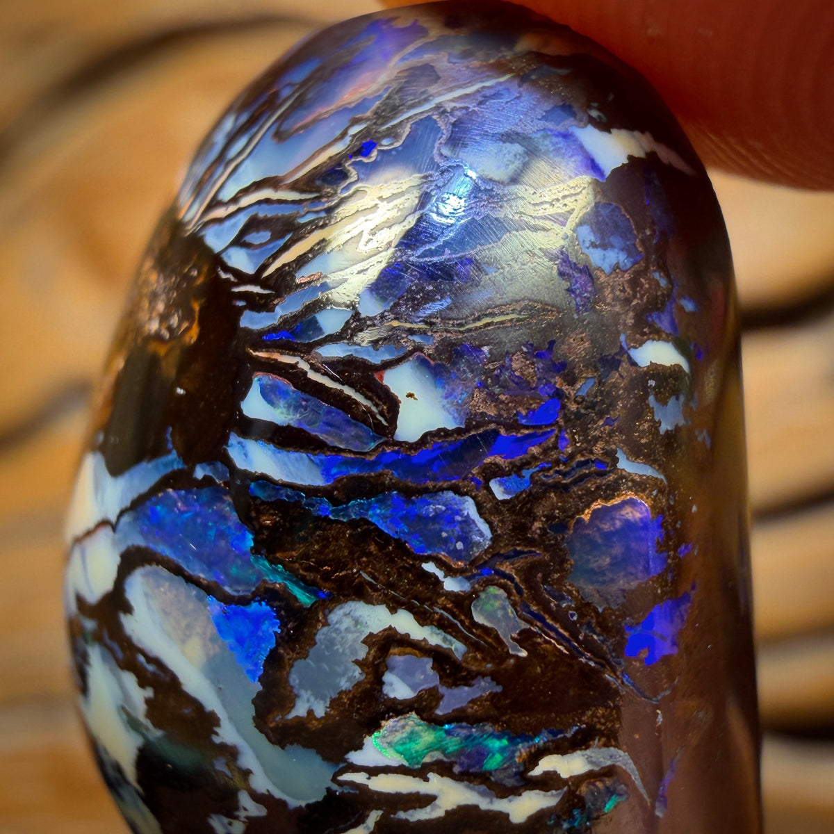 48.7cts - Awesome Australian Tribal Boulder Opal from Koroit
