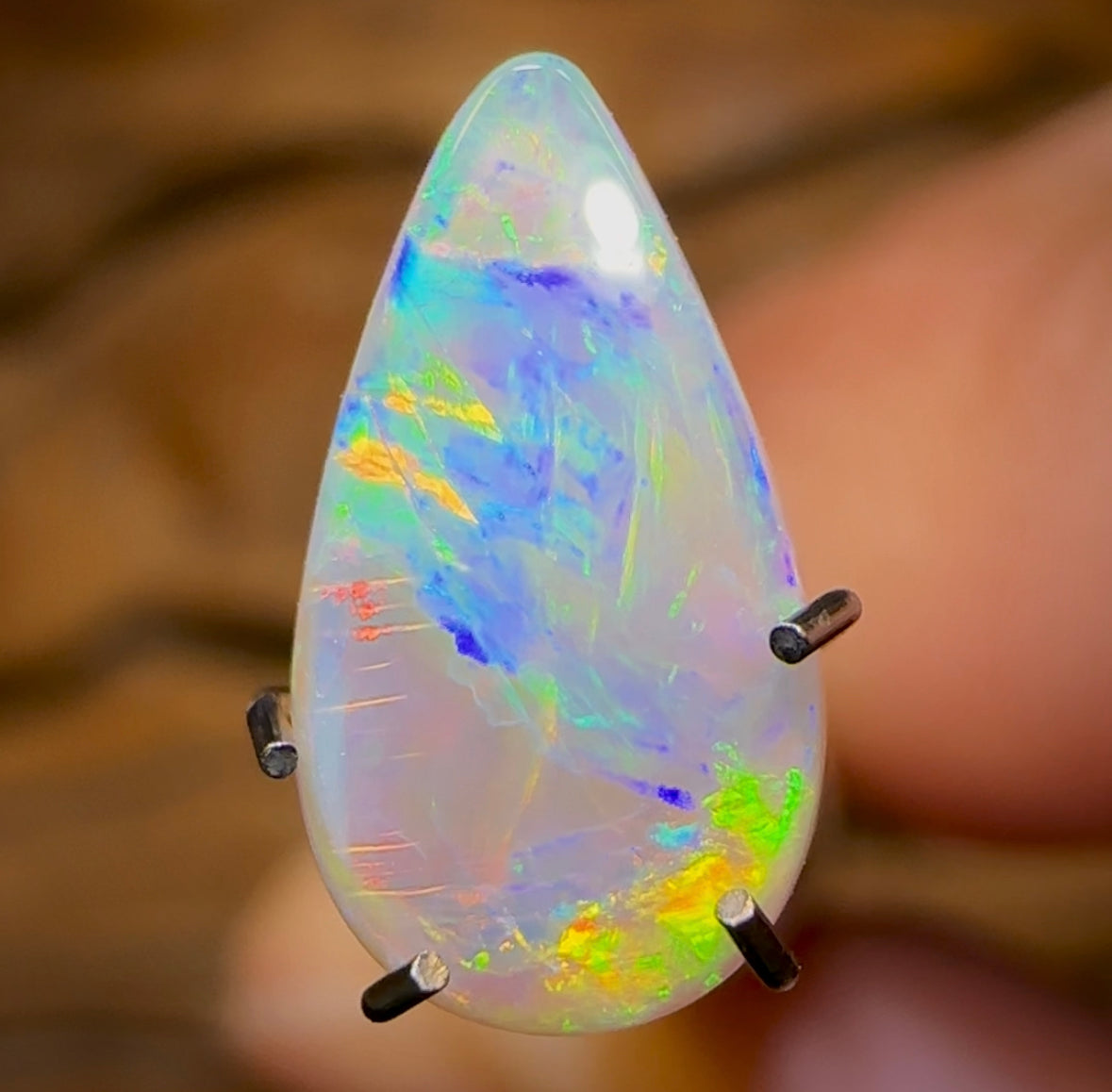 1.1cts - Lightning Ridge Light Opal - Opal Whisperers