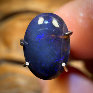 1.1cts - Black Opal from Lightning Ridge