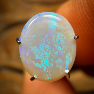Auction Fall-Through = Your Gain! - Now More Than 50% Off RRP. - 1.1cts - Lightning Ridge Dark Opal