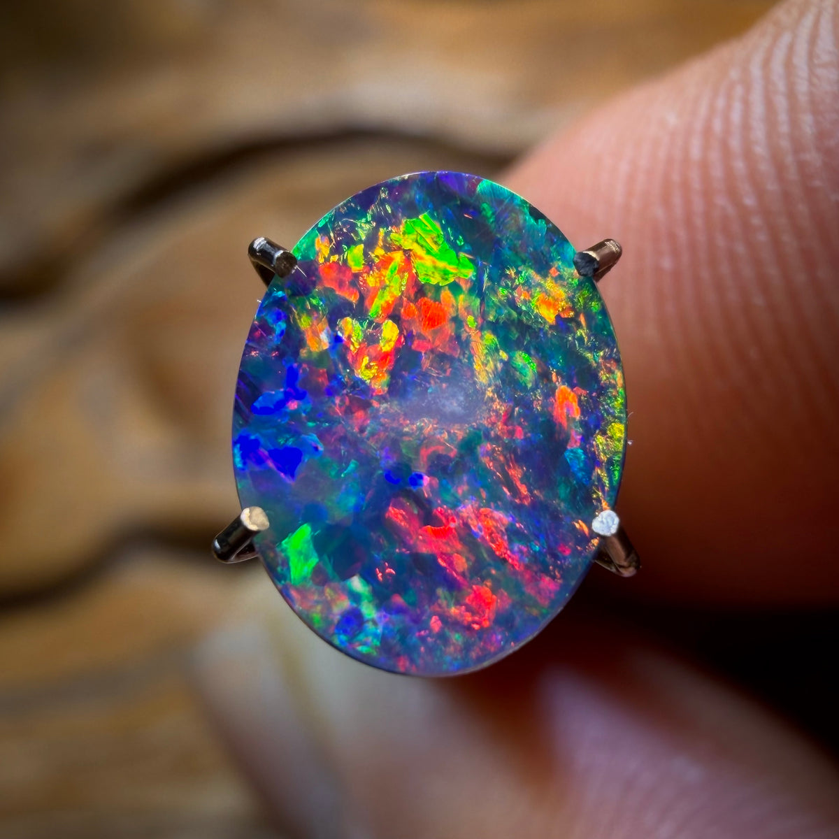 1.35cts - Australian Boulder Opal Doublet