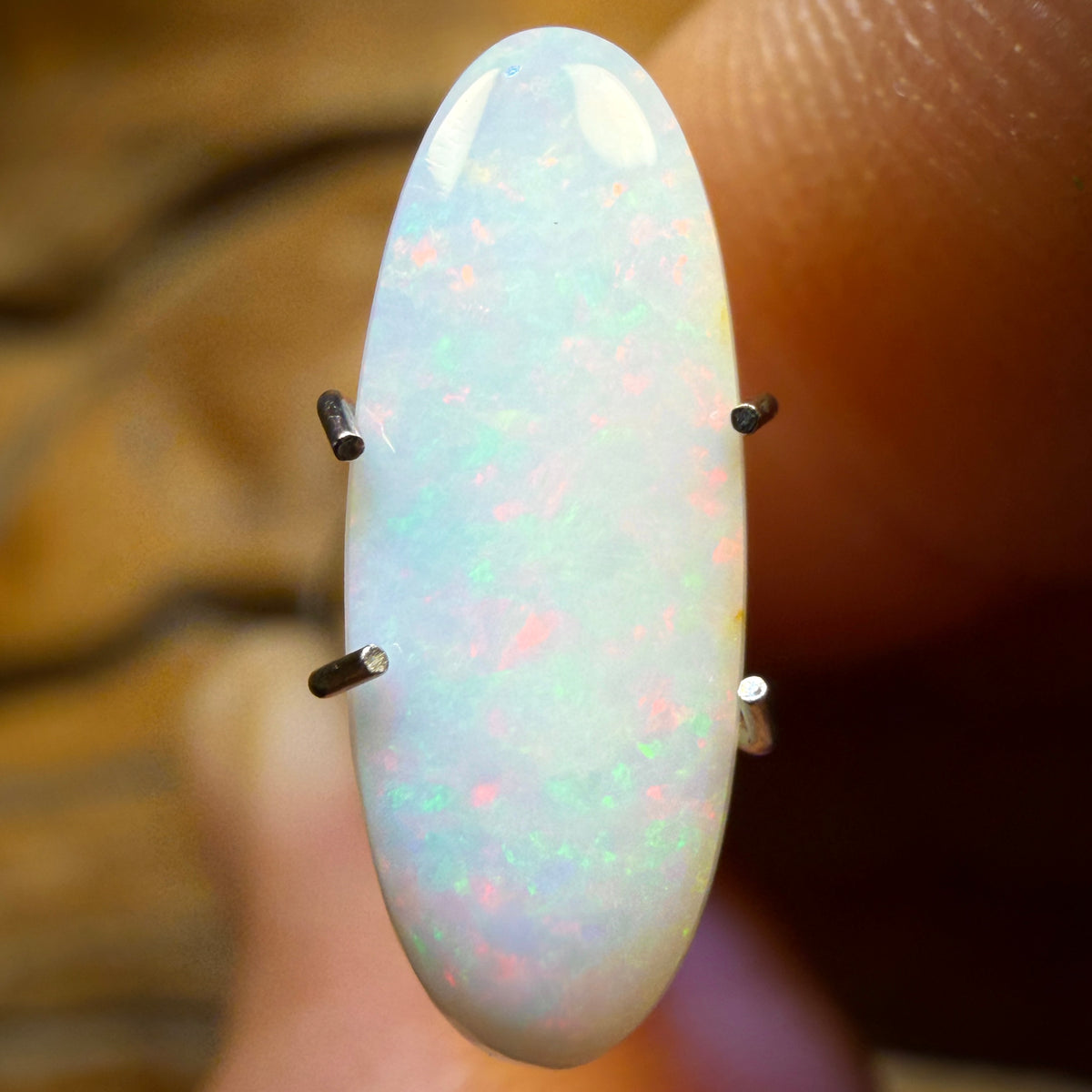1.7cts - South Australian White Opal from Coober Pedy