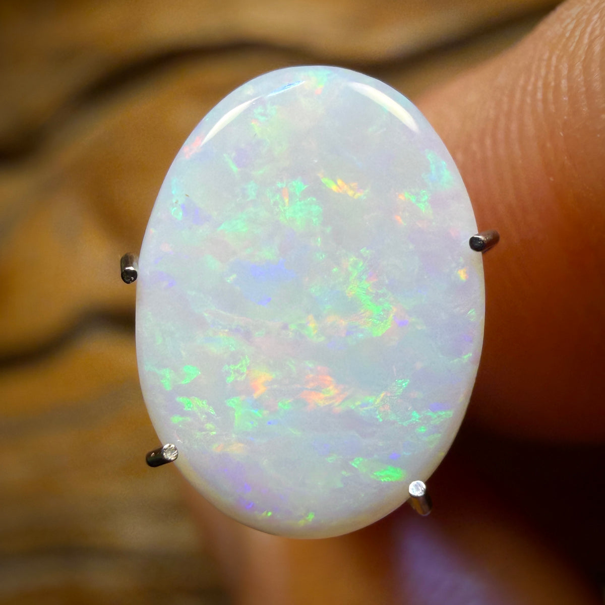 1.8cts - South Australian White Opal from Coober Pedy