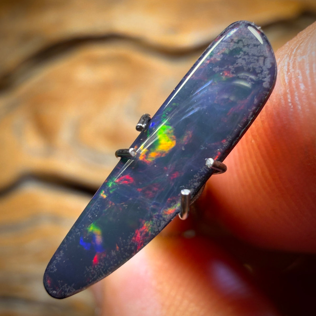 1.9cts - Lightning Ridge Opal Doublet