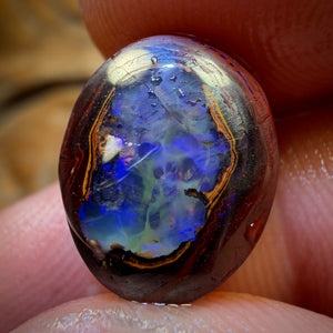 10.6cts - Yowah Nut Crystal Centre Opal Rub